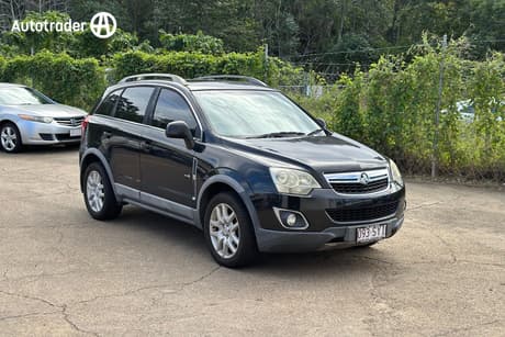 Black 2012 Holden Captiva Wagon 5 (4X4)
