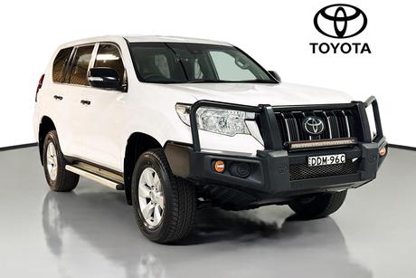 White 2023 Toyota Landcruiser Prado Wagon Gx