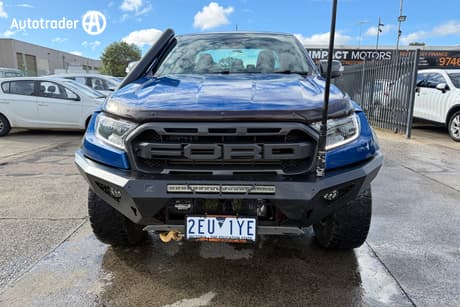 Blue 2018 Ford Ranger Double Cab Pick Up Raptor 2.0 (4X4)