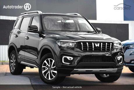 Black 2025 Mahindra Scorpio-N Wagon Z8L