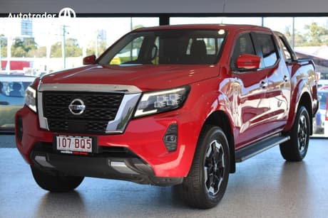 Red 2021 Nissan Navara Dual Cab Pick-up St-X (4X4) Leather/Sunroof