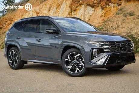Grey 2026 Hyundai Tucson Wagon Elite Hybrid N Line (Awd)