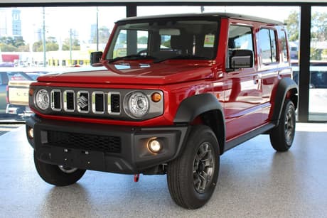Red 2026 Suzuki Jimny Wagon Xl