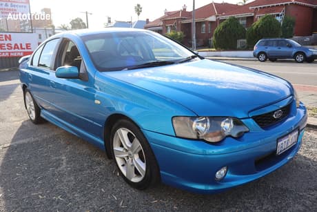 Blue 2003 Ford Falcon Sedan Xr6