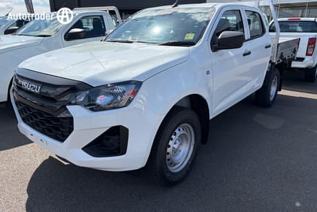 White 2026 Isuzu D-MAX Crew Cab Chassis Sx (4X2) High-Ride