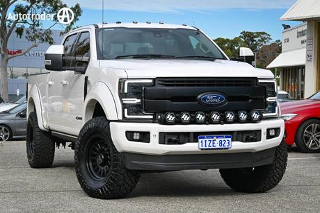 White 2018 Ford F250 Ute Tray LARIAT