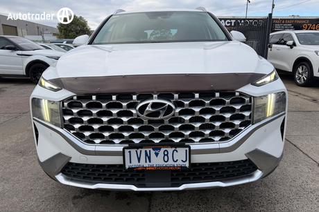 White 2022 Hyundai Santa FE Wagon Active Crdi (Awd)