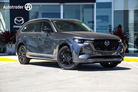 Grey 2026 Mazda CX-80 Wagon G40E Gt