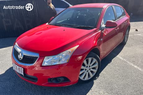 Red 2012 Holden Cruze Hatchback Cd