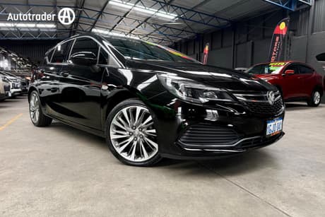 Black 2017 Holden Astra Hatchback Rs-V
