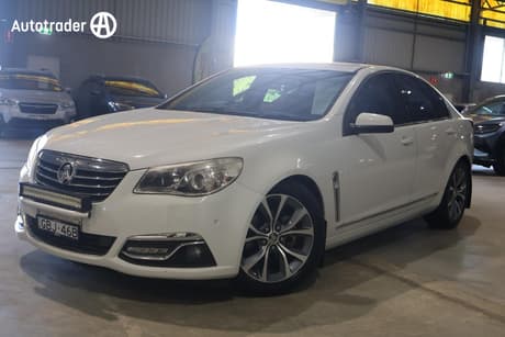 White 2015 Holden Calais Sedan