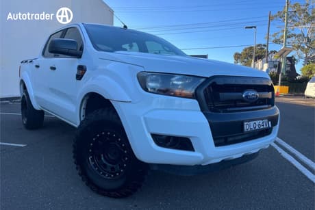 White 2017 Ford Ranger Crew Cab Utility Xl 3.2 (4X4)