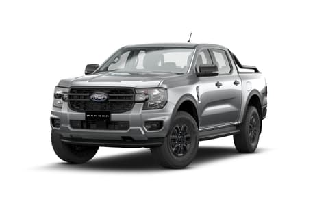Silver 2026 Ford Ranger Double Cab Pick Up Black Edition 3.0 (4X4)