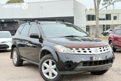 Black 2006 Nissan Murano Wagon St