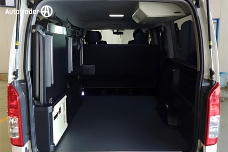 2020 Toyota HiAce SUPER GL VAN 5D, CAMPERVAN, DUAL SLIDE DOORS, REVERSE CAMERA,