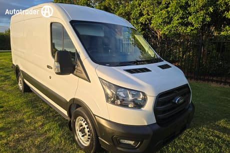 White 2024 Ford Transit Commercial
