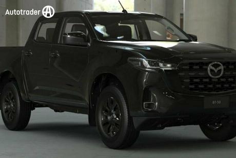 Black 2026 Mazda BT-50 Dual Cab Pick-up Xt (4X4)