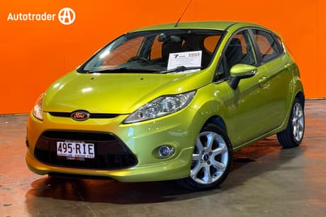 Green 2010 Ford Fiesta Hatchback Zetec
