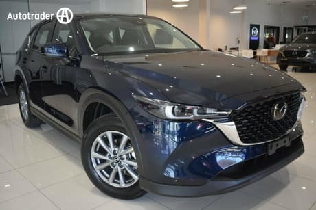 Blue 2026 Mazda CX-5 Wagon G25 Maxx Sport (Fwd)