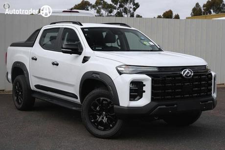White 2026 LDV T60 Double Cab Utility Max Plus (4X4)