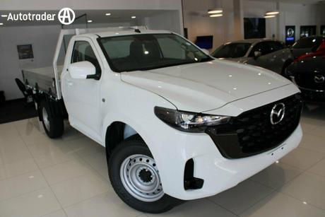 White 2026 Mazda BT-50 Cab Chassis Xs (4X2)