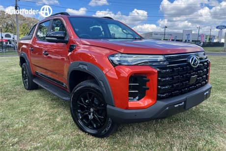 Orange 2026 LDV T60 Double Cab Utility Max Plus (4X4)