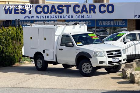 White 2008 Ford Ranger Cab Chassis Xl (4X4)