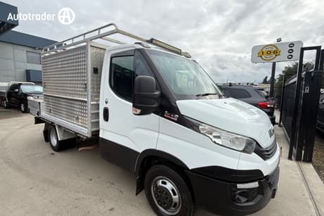 White 2018 Iveco Daily Ute Tray
