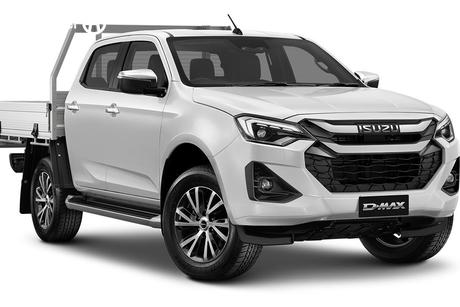 White 2025 Isuzu D-MAX Crew Cab Utility Ls-U (4X4)