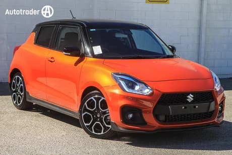 Orange 2025 Suzuki Swift Hatchback Sport Turbo (Qld)