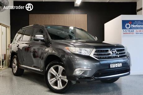 Grey 2010 Toyota Kluger Wagon Kx-S (Fwd)