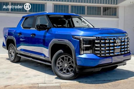 Blue 2025 MG U9 Ute Tray EXPLORE