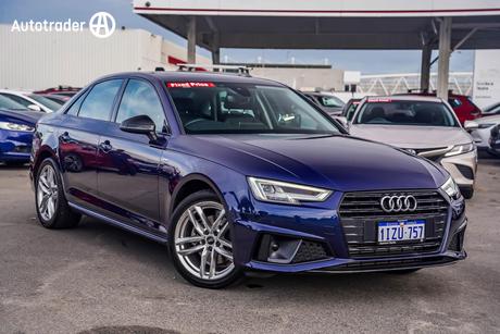 Blue 2019 Audi A4 Sedan 2.0 Tfsi S Tronic S Line