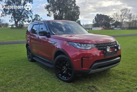 Red 2017 Land Rover Discovery Wagon Td6 Se