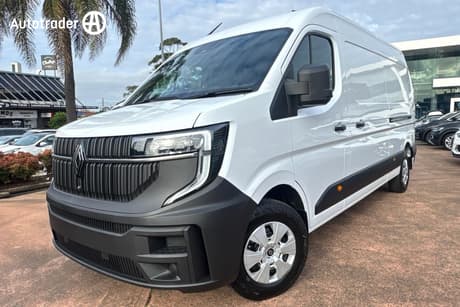 White 2026 Renault Master Van Lwb Mid-Roof (L3H2)