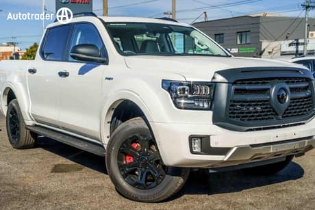 White 2026 GWM Cannon Alpha Dual Cab Utility Ultra Phev (4X4)