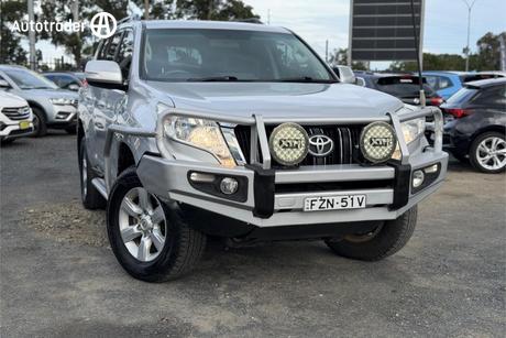Silver 2015 Toyota Landcruiser Prado Wagon Gxl (4X4)