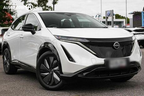 White 2025 Nissan Ariya Wagon Engage