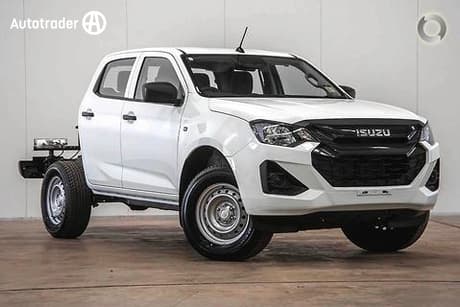White 2026 Isuzu D-MAX Crew Cab Chassis Sx (4X2) High-Ride