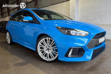 Blue 2016 Ford Focus Hatchback Rs