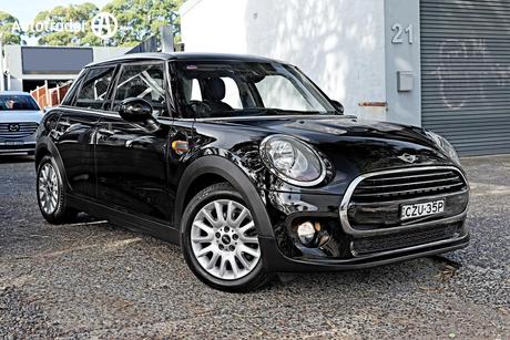 Black 2015 Mini Cooper Hatchback 5D Hatch