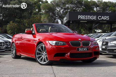Red 2008 BMW M3 Convertible