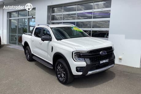 White 2024 Ford Ranger Double Cab Pick Up Wildtrak 3.0 (4X4)