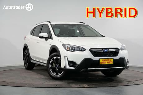 White 2021 Subaru XV Wagon Hybrid L Awd