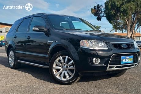 Black 2010 Ford Territory Wagon Ghia (Rwd)