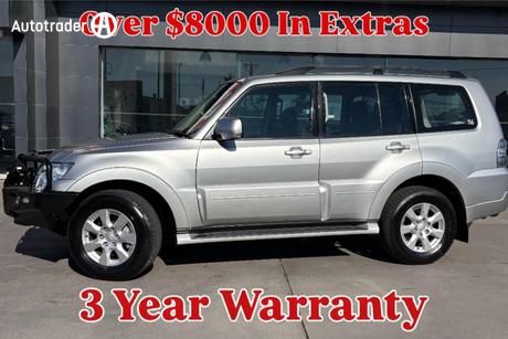 Silver 2021 Mitsubishi Pajero Wagon Glx5 (4X4) 5 Seat