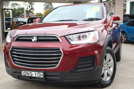Red 2017 Holden Captiva Wagon 7 Ls (Fwd)