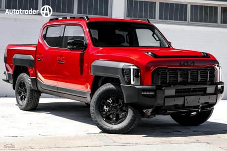Red 2025 Kia Tasman Double Cab Pick Up X-Pro (4X4) (Std) Body Fender