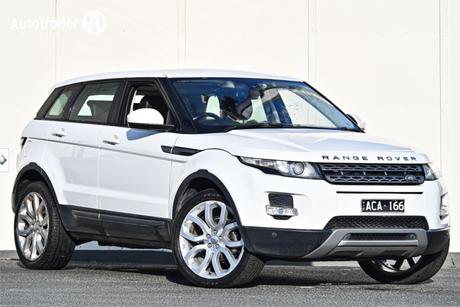 White 2014 Land Rover Range Rover Evoque SUV TD4 PURE TECH 4X4