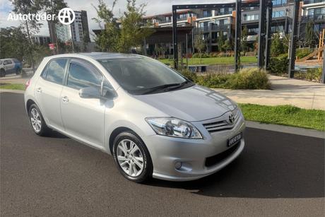 Silver 2011 Toyota Corolla Hatchback Ascent Sport
